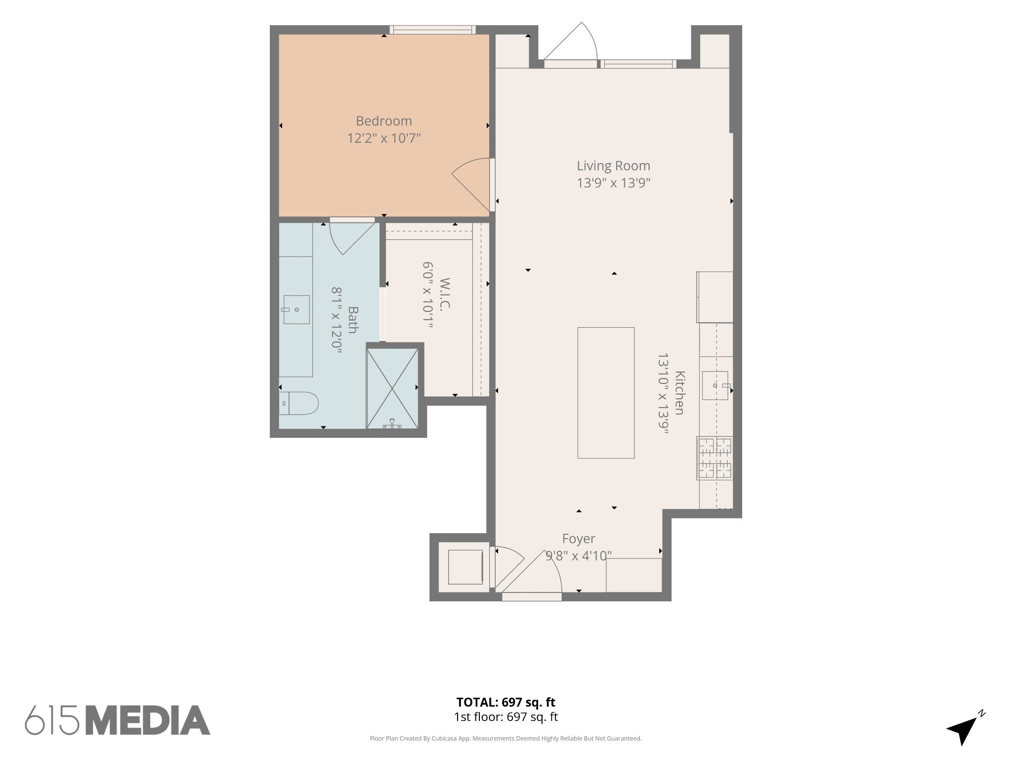 1212 Demonbreun St #607 Nashville, TN 37203