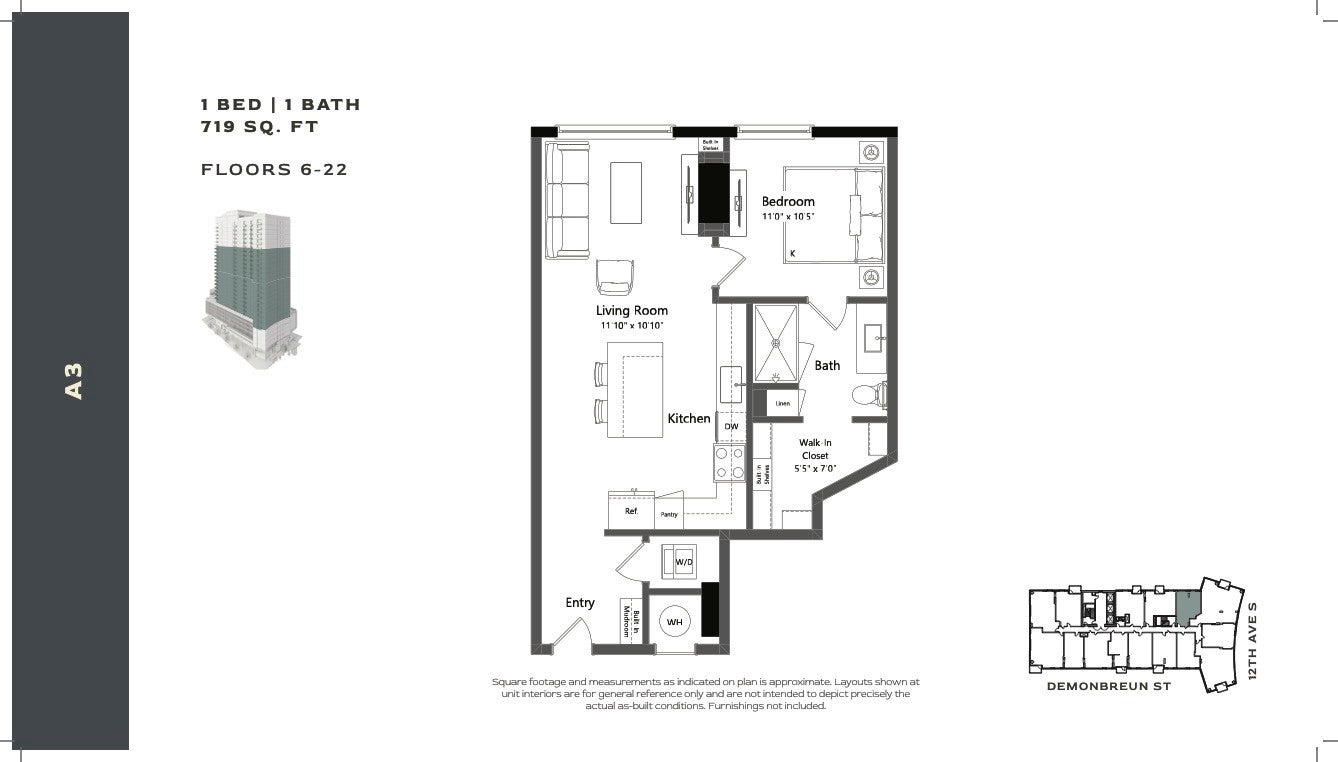 1212 Demonbreun St #1811 Nashville, TN 37203